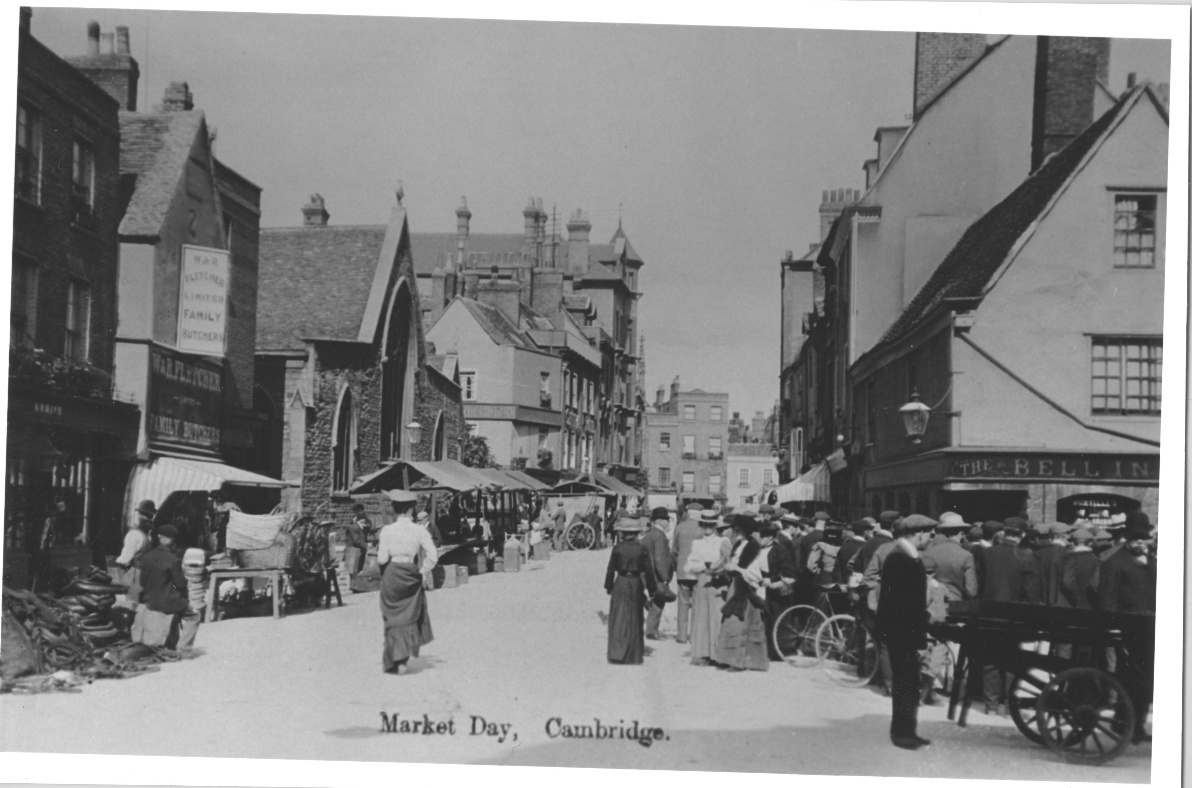 Peas Hill looking towards the Market
